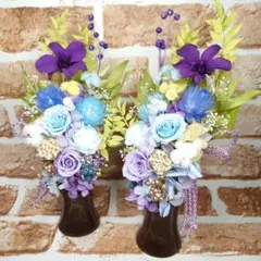 あず様オーダー 仏花☆プリザーブドフラワー お供え 対セット - メルカリ