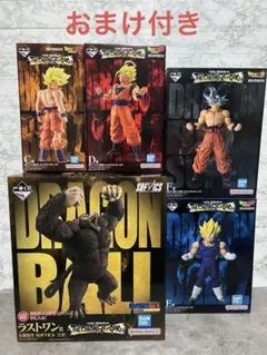 一番くじドラゴンボール フィギュアセットC賞D賞E賞F賞ラストワン賞 5本セット