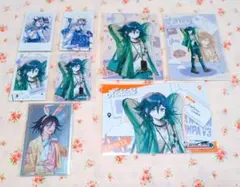 ダンガンロンパ キーホルダー 缶バッジ クリアカード 王馬小吉 まねきねこ ダンガンロンパ キーホルダー 缶バッジ クリアカード 王馬小吉