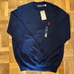 新品未使用　Polo Ralph Lauren ネイビー セーター Mのサムネイル