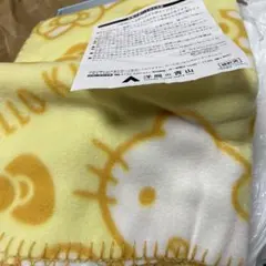 ハローキティ フリースブランケット