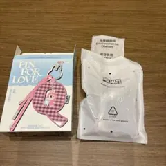 ラブブ　イニシャル『Ｗ』　POP MART PIN FOR LOVE ストラップ