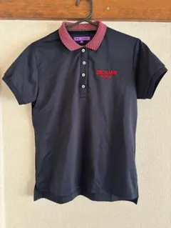 BEAMS GOLF ポロシャツ ネイビー メンズ Mサイズのサムネイル