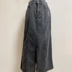 LUCA LADY LUCK LUCA ブラックデニム ロングスカートのサムネイル