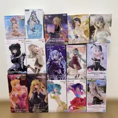 【新品未開封】最新プライズ&雪ミク含む‼️美少女フィギュアまとめ売り15体セット