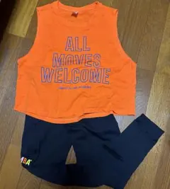 ZUMBA 正規品 XSノースリーブタンクトップとクロップド丈レギンス