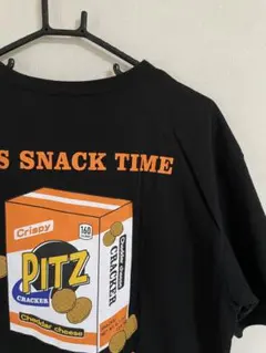 CHEESE CRACKER Tシャツ 半袖 黒のサムネイル