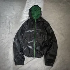 00s old uniqlo tech shell jacket black