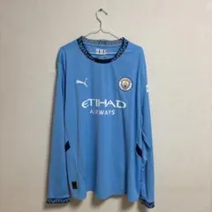 [新品] Manchester City ユニフォーム　長袖　グリーリッシュ