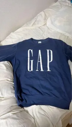 old GAP スウェット ロゴドン ネイビー
