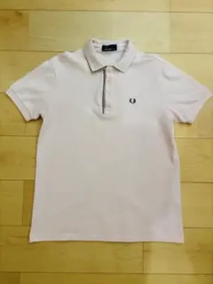 【希少】フレッドペリー　FRED PERRY ポロ　sizeM 日本製　淡ピンク