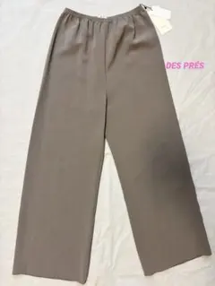 【新品】✨DES PRÉS デプレ ライトダブルクロス リラックスパンツ 34