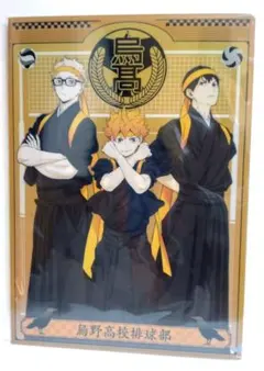 ハイキュー 応援団 クリアファイル 烏野高校