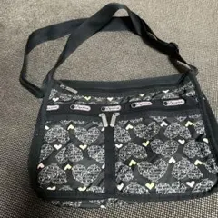 LeSportsac ハート柄 ショルダーバッグ
