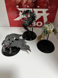 モンスターハンター　フィギュア　ジンオウガ　ゴアマガラ　ラギアクルス希少種