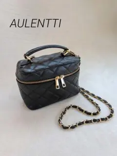 美品　AULENTTI/オウレンティ　2wayバニティショルダーバック　即日発送