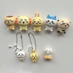 【まとめ売り】ちいかわ フィギュア マスコット 置き物 キーホルダー 8点セット