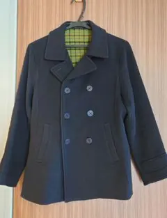 ピーコート　140 ネイビー ウール