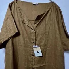 niko and... リネン シャツワンピース 半袖　新品