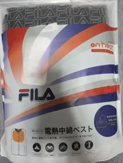 FILA 電熱中綿ベスト　電熱ベスト