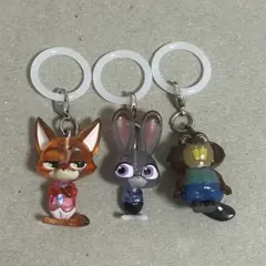ズートピア2 めじるしアクセサリー ジュディ ニック ニブルズ ガチャ