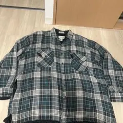 Alpine Ridge チェック柄キルティングシャツ XL