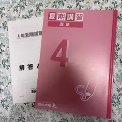 2026年最新】四谷大塚 夏期講習 4年の人気アイテム - メルカリ