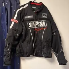 SINPSON バイクウェア　黒白のサムネイル