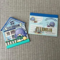 タキシードサム　メモ帳　サンリオ旧ロゴ　レトロ　日本製　ペンギン　当時物　84