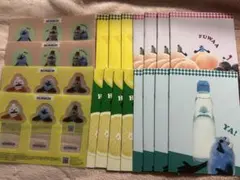 パペットスンスン セブンイレブン A5ノート オリジナルブックマーカー セット
