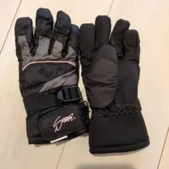 ジュニア スキーグローブ SS 120-130cm ブラックのサムネイル