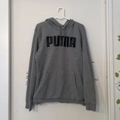 PUMA パーカー　グレー　Ｓ　男女兼用