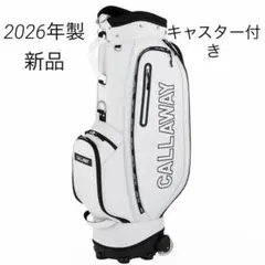 ☆新品☆Callaway キャディバッグ キャスター付き 白のサムネイル