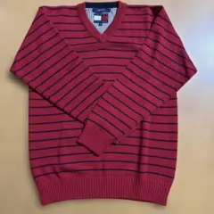 トミーフィルフィガー　Vネックセーター