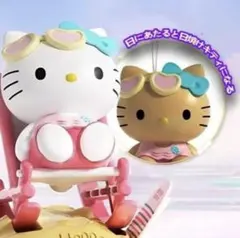 日焼けハローキティ　ストラップ　フィギュア