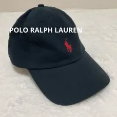 POLO RALPH LAUREN＊ベーシックポニー＊ベースボールキャップ＊黒