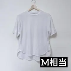 n'OrLABEL(1)ノアールレーベル モックネック Tシャツ 白 ホワイトのサムネイル