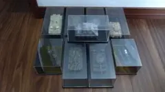 プラモデル 戦車 完成品 塗装済み まとめ売り 9台のサムネイル