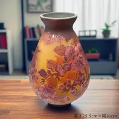 テレフローラ カメオガラス エミールガレ風 花瓶 紅葉 工芸ガラス 2025年最新】エミール ガレのガラスの人気アイテム - メルカリ