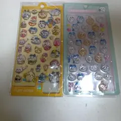 3Dキャラクターシールボンボンドロップシール2シートセット