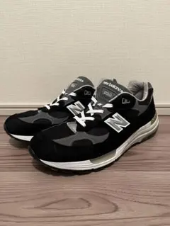 New Balance M992 EB ブラック/グレー 28.5