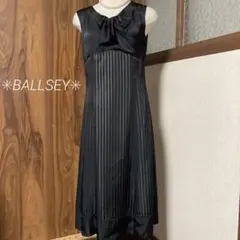 ポールジィ✳︎BALLSEY✳︎リボンストライプノースリーブワンピースのサムネイル