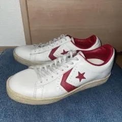 00's【コンバース】プロレザー シェブロンスター レザースニーカー 復刻古着