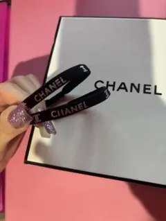 新品未使用⭐️ CHANEL ノベ ヘアゴム♡