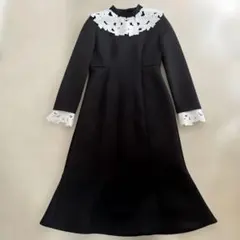 美品！CELFORD レース襟マーメイドワンピース