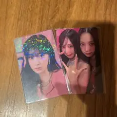 aespa カリナ　ジゼル　会場限定　特典　トレカ