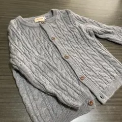 ミキハウス　ニットカーディガン 100 女の子 男の子