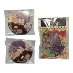 【640】刀剣乱舞　歌仙兼定　とうらぶ まとめ売り アクキー 缶バッジ