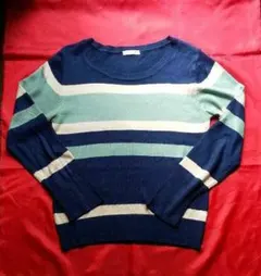 アーヴェヴェ　ボーダーニット