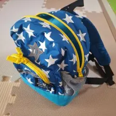 Kids Foret キッズリュック 星柄 ブルーのサムネイル